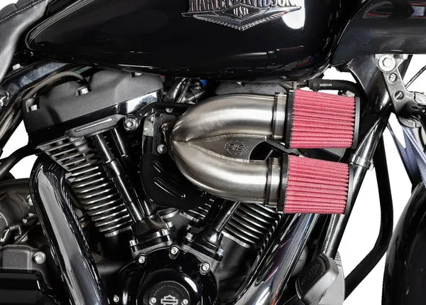 Harley-Davidson FXBB 1923 Softail Street Bob 117 [2025] - Tuned Induction Luftfilterkit – Oberfläche: Silber – Bild 7