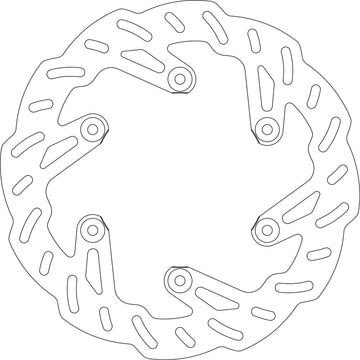 YAMAHA WR 250 F [1998-2008] - Rear brake disc