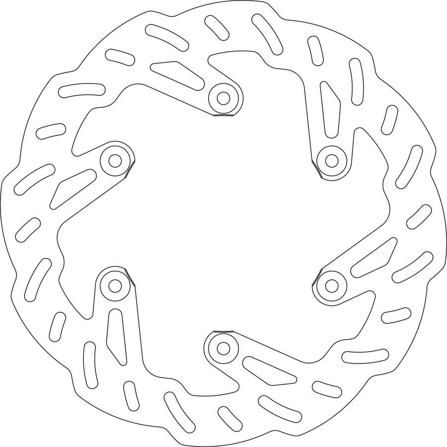 YAMAHA YZ 426 [2001-2002] - Rear brake disc