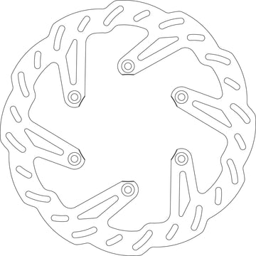 GAS GAS EC 250 F [2010] - Front brake disc