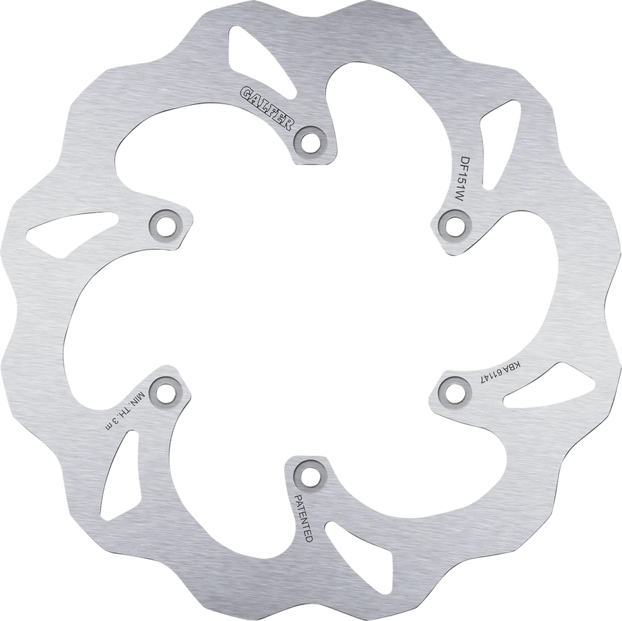 Kawasaki KX 125 [1983] - brake disc - picture 1