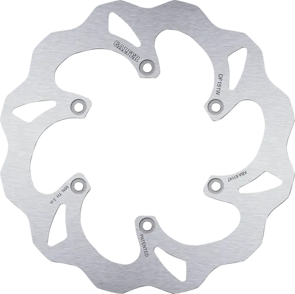 Kawasaki KX 125 [1983] - brake disc - picture 4