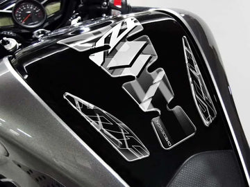 YAMAHA YZF 1000 R THUNDERACE [2002] – Wings tank protector – silver