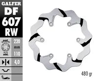 Husqvarna Wr 125 [1972-1973, 1975, 1980] - BRAKE DISC FIXED WAVE GROOVED OVERSIZE – picture 6