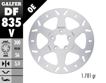 Harley-Davidson FXST 1690 Softail Standard [2015] - Brake disc fixed round - picture 2