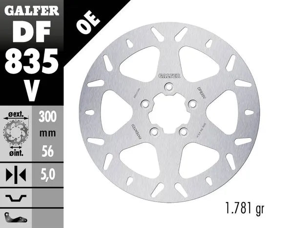 Harley-Davidson XL 1200 T Sportster Superlow [2019, 2020] - brake disc fixed round - picture 4