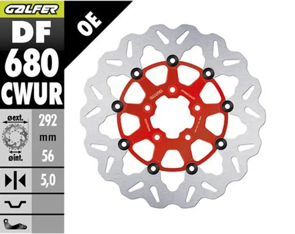 Harley-Davidson XG 500 Street [2019-2020, 2018-2020] - Floating wave brake disc - picture 2
