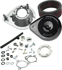 Harley-Davidson FLRT 1690 Freewheeler [2015-2016] - Mini Teardrop Stealth Luftfilter-Kit – Oberfläche: Schwarz – Bild 7