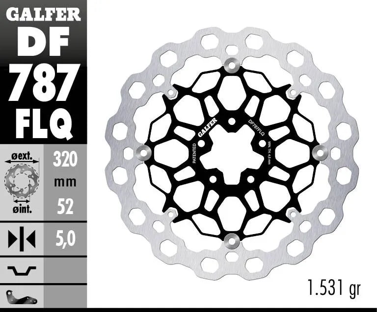 Gas SM 700 [2022-2024] - Cubiq floating brake disc - picture 2