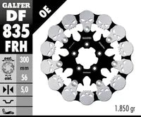 Harley-Davidson XL 1200 T Sportster Superlow [2019, 2020] - Floating brake disc Skull - Image 6