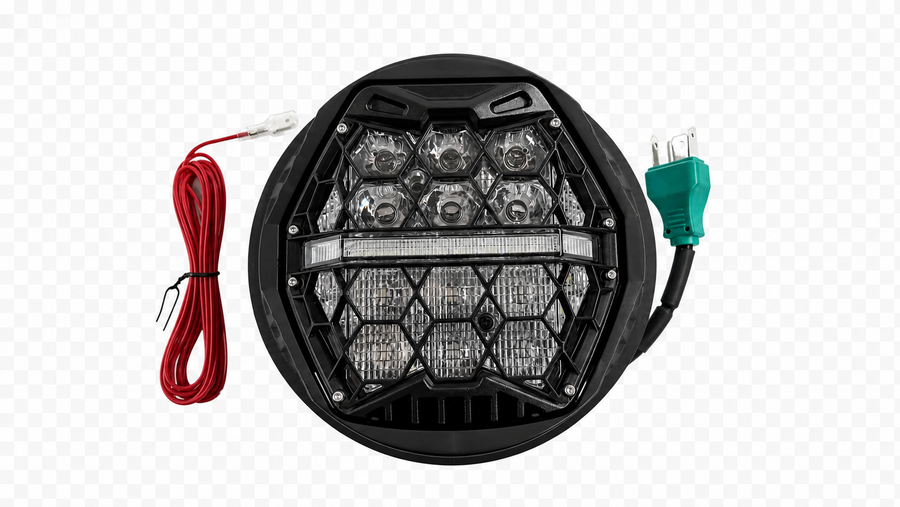 Harley-Davidson FXWG FXDWG FXST FXRT Road King Iron 883 Street Bob [MOTORIZE] - LED headlight 5.75 inches