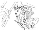 Honda CM 125 [1982-1986] - Motor protection bar-2