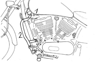Kawasaki VN 800 [1995-2000] - motor protection bar