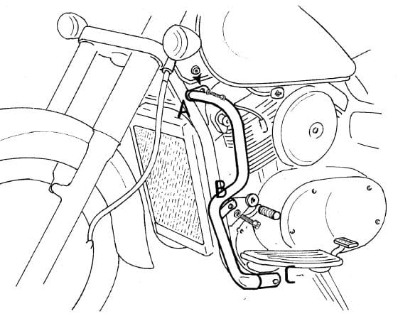 Kawasaki VN 1500 Classic [1996-2002] - motor protection bar