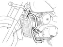 Kawasaki VN 1500 Classic [1996-2002] - motor protection bar-2