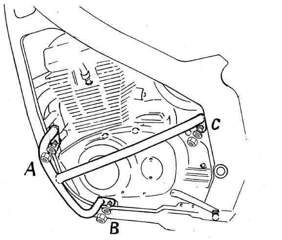 Suzuki GS 500 E [1989-2008] - motor protection bar
