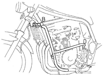 Suzuki GSF 1200 S [1996-2000] - motor protection bar
