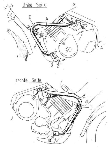 Yamaha TDM 850 [1991-2001] - motor protection bar
