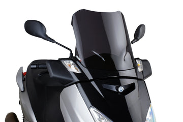 YAMAHA X-MAX 250 [2005] - PUIG V-Tech Line Touring Windshield | Heavily toned | PUIG 5015F