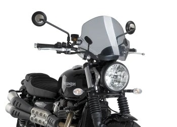 TRIUMPH SCRAMBLER 900 [2025] – ALU faceplate – silver