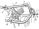 Yamaha XT 600 Ténéré [1988-1990] - Engine guard front view