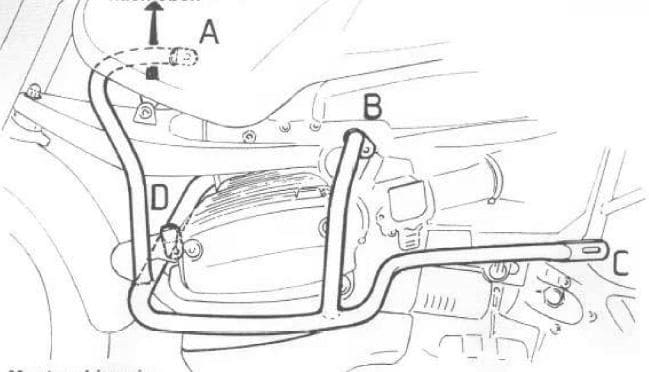BMW R 1150 GS [2000-2004] - motor protection bar