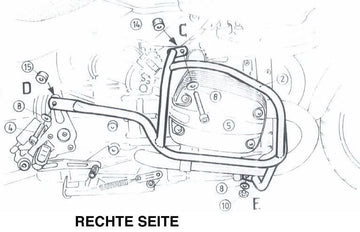 BMW R 850 R [2000-2006] - motor protection bar