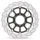 BMW S 1000 R [2025-2026] - FLAME floating aluminum brake disc - surface: black, stainless steel - item no. 113210 – Image 1