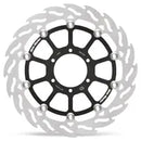 Bmw M 1000 R ABS [2025, 2025-2026] - FLAME floating aluminum brake disc - surface: black, stainless steel - item no. 113210 – Image 5
