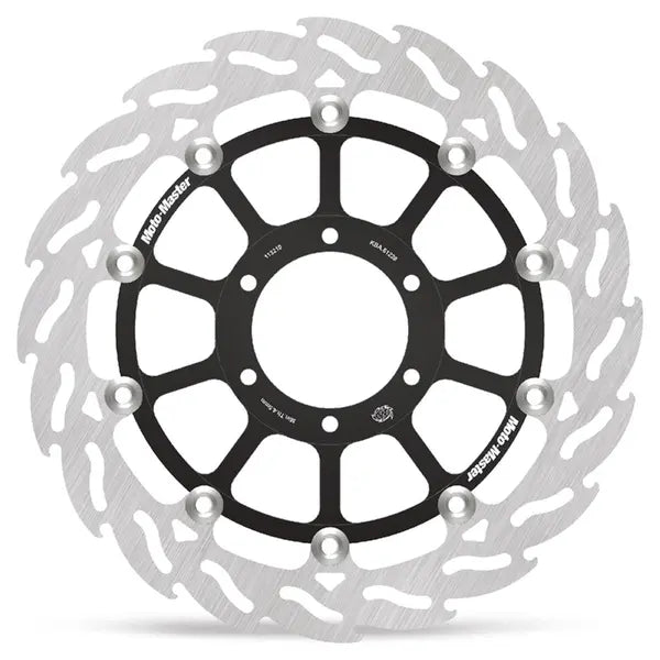 BMW S 1000 R [2025-2026] - FLAME floating aluminum brake disc - surface: black, stainless steel - item no. 113210 – Image 3