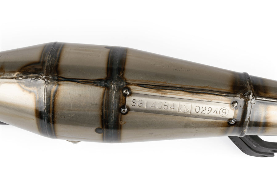 MBK Nitro Naked 50 2T LC [2014–] - Auspuff Handmade TT Black Edition
