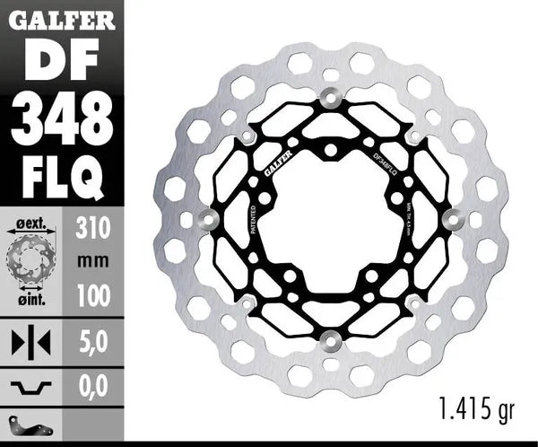 Suzuki M 109 R Boulevard [2024-2025] - Cubiq floating brake disc - picture 4