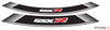 TRIUMPH BONNEVILLE T 120 BLACK [2025] – Special rim edge stickers | White | PUIG 5525B