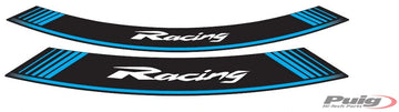 PUIG Racing Rim Edge Sticker – Universal | Blue | PUIG 5531A