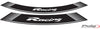 PUIG Racing Wheel Rim Sticker – Universal | Silver | PUIG 5531P