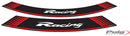 PUIG Racing Rim Edge Sticker - Universal | Red | PUIG 5531R