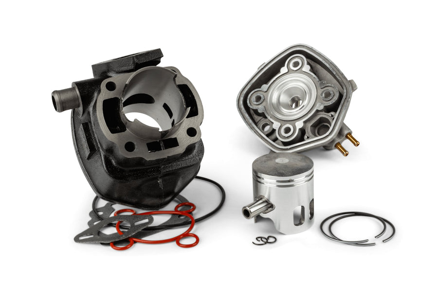 MBK Nitro Naked 50 2T LC [–2012] - Zylinderkit und Kurbelwelle 70 Grauguss LC