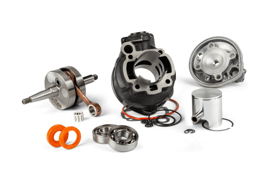 Beta RR SM 50 2T - cylinder crankshaft 80ccm gray cast iron