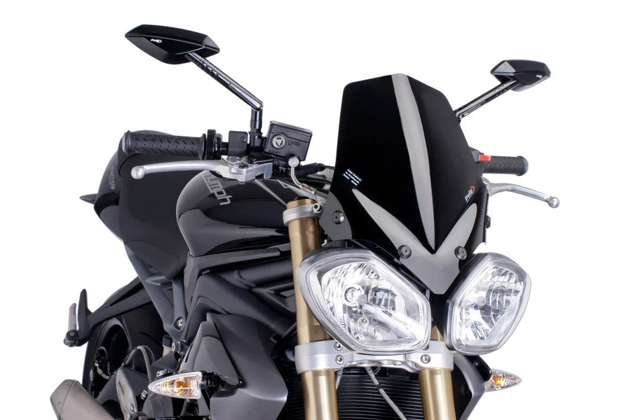 TRIUMPH STREET TRIPLE 675 RX [2016] – New Generation Sport – Transparent