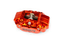 MBK Nitro 50 2T LC [–1998] - 4-Kolben Bremssattel mit Adapter Orange