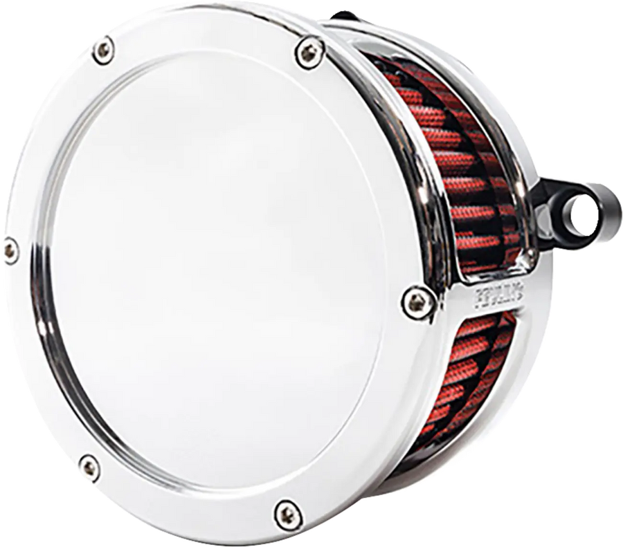 Harley-Davidson FXBB 1923 Softail Street Bob 117 [2026] - BA Luftfilterkit – Oberfläche: Verchromt, Rot – Bild 1
