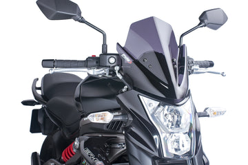 KAWASAKI ER-6N [2016] - New Generation Sport Windshield | Heavily toned | PUIG 5997F