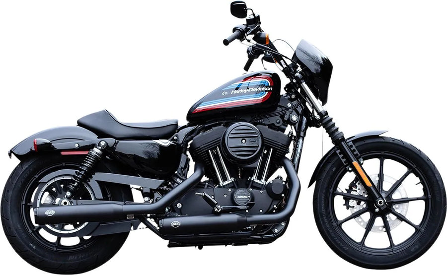 Harley-Davidson XL 1200 C Sportster Custom [2020] - Grand National Slip-On Schalldämpfer – Bild 4