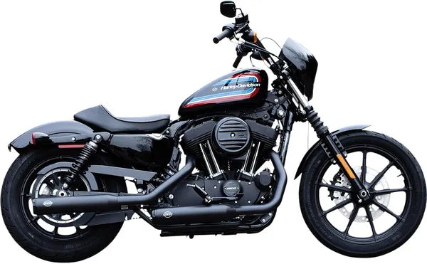 Harley-Davidson XL 1200 C Sportster Custom [2020] - Grand National Slip-On Schalldämpfer – Bild 9