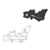 Swm RS 500 R [2015-2016, 2019] - Bremssattel-Versatzhalter für vordere 300 mm Bremsscheibe – Bild 11