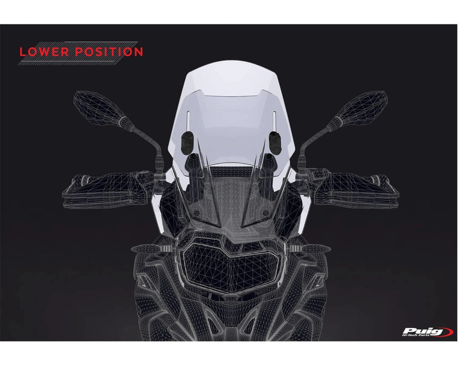 BMW F 750 GS [2024] – Adjustable windshield – Tinted