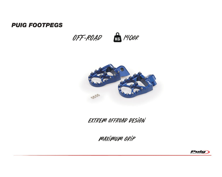 BMW R 1300 GS ADVENTURE [2025] – Off-Road footrests – Black