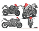 DUCATI PANIGALE V2 [2024] – R-Racer windshield – tinted-12