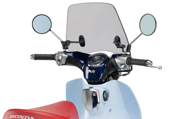 HONDA SUPER CUB C 125 [2025] – Scooter windshield Trafic – Tinted