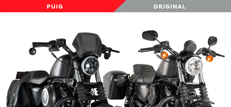 HARLEY DAVIDSON SPORTSTER 883 IRON XL 883 N [2012] – ALU faceplate – silver
